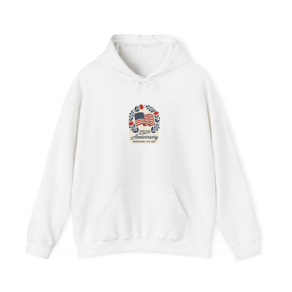 250th Anniversary Patriotic Crest Hoodie | 4th of July Americana