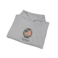 250th Independence Anniversary Floral Flag Hoodie | 4th of July Patriotic Sweatshirt 17