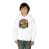 Youth Hoodie — “It’s Fish O’Clock Somewhere” Fishing Graphic Hoodie 3