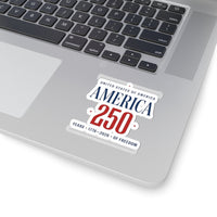 America 250 Sticker | 1776–2026 Patriotic Anniversary Kiss-Cut 7