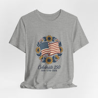 Celebrate 250 Patriotic Flag Tee | 1776-2026 4th of July Anniversary 17