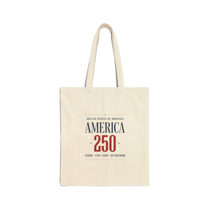 America 250 Tote | 4th of July Patriotic Anniversary, Independence Milestone