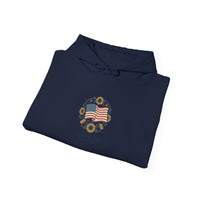 250th Independence Anniversary Floral Flag Hoodie | 4th of July Patriotic Sweatshirt 20
