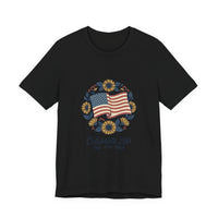 Celebrate 250 Patriotic Flag Tee | 1776-2026 4th of July Anniversary 2