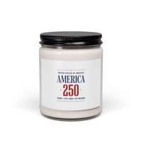 America 250 Soy Candle, 4th of July Patriotic Anniversary 1