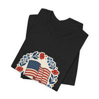 250th Anniversary Flag wreath T-Shirt | 4th of July 1776-2026 Patriotic Tee 10