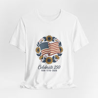 Celebrate 250 Patriotic Flag Tee | 1776-2026 4th of July Anniversary 8