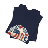 250th Anniversary Flag wreath T-Shirt | 4th of July 1776-2026 Patriotic Tee 19