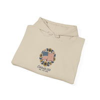 250th Independence Anniversary Floral Flag Hoodie | 4th of July Patriotic Sweatshirt 14