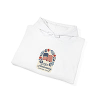 250th Anniversary Patriotic Crest Hoodie | 4th of July Americana 8
